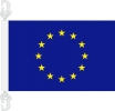 EU / Europäische Union Hissfahne gedruckt im Querformat | 30 x 45 cm