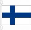 Finnland Hissfahne gedruckt im Querformat | 30 x 45 cm