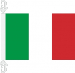 Italien Hissfahne gedruckt im Querformat | 30 x 45 cm