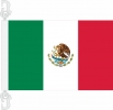 Mexiko Hissfahne gedruckt im Querformat | 30 x 45 cm