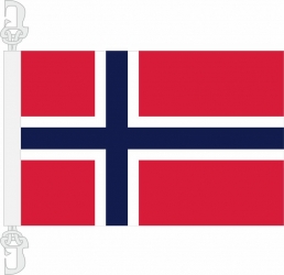 Norwegen Hissfahne gedruckt im Querformat | 30 x 45 cm