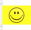 Smiley Hissfahne gedruckt im Querformat | 30 x 45 cm