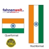 INDIEN Fahne in Top-Qualität gedruckt im Hoch- und Querformat | diverse Grössen