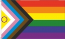 Intersex Progress Pride Fahne aus Stoff | 90 x 150 cm