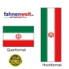 IRAN Fahne in Top-Qualität gedruckt im Hoch- und Querformat | diverse Grössen