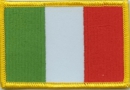 Patch Sticker zum aufbügeln Italien | 5.5 x 9 cm