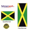 JAMAIKA Fahne in Top-Qualität gedruckt im Hoch- und Querformat | diverse Grössen