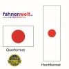 JAPAN Fahne in Top-Qualität gedruckt im Hoch- und Querformat | diverse Grössen
