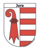 Wappen Jura Aufkleber JU | 6.5 x 8.5 cm