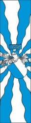 Flatter-Fahne geflammt Luzern | 80 x 200 cm und Grösser