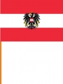 Österreich & Bundesländer Fahne am Stab