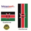 KENIA Fahne in Top-Qualität gedruckt im Hoch- und Querformat | diverse Grössen