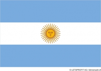 Aufkleber Argentinien | 7 x 9.5 cm