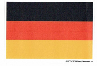 Aufkleber Deutschland | 7 x 9.5 cm