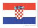 Aufkleber Kroatien | 7 x 9.5 cm