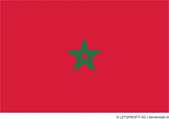 Aufkleber Marokko | 7 x 9.5 cm