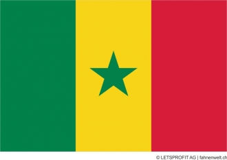 Aufkleber Senegal | 7 x 9.5 cm