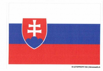 Aufkleber Slowakei | 7 x 9.5 cm
