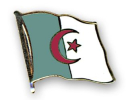 Flaggen Pin Algerien geschwungen | ca. 20 mm