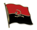 Flaggen Pin Angola geschwungen | ca. 20 mm