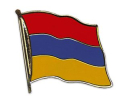 Flaggen Pin Armenien geschwungen | ca. 20 mm