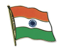 Flaggen Pin Indien geschwungen | ca. 20 mm