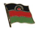 Flaggen Pin Malawi geschwungen | ca. 20 mm