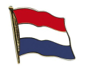 Flaggen Pin Niederlande geschwungen | ca. 20 mm