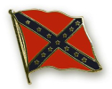 Flaggen Pin Südstaaten geschwungen | ca. 20 mm