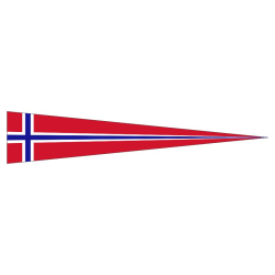 Norwegen Langwimpel | Grösse ca. 30 x 150 cm