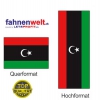 LIBYEN Fahne in Top-Qualität gedruckt im Hoch- und Querformat | diverse Grössen