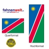 NAMIBIA Fahne in Top-Qualität gedruckt im Hoch- und Querformat | diverse Grössen