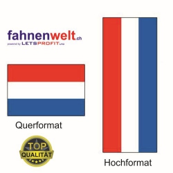 NIEDERLANDE Fahne in Top-Qualität gedruckt im Hoch- und Querformat | diverse Grössen