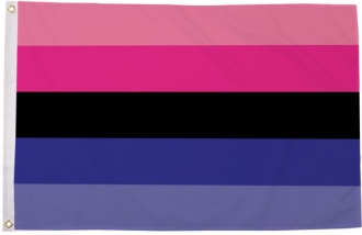 Omnisexual Fahne aus Stoff | 90 x 150 cm