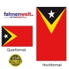 OSTTIMOR Fahne in Top-Qualität gedruckt im Hoch- und Querformat | diverse Grössen