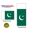 PAKISTAN Fahne in Top-Qualität gedruckt im Hoch- und Querformat | diverse Grössen