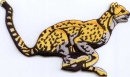 Patch Sticker zum aufbügeln Leopard  | 5.5 x 9 cm