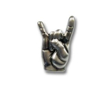 Rock-Hand Pin klein | ca. 18 x 12 mm