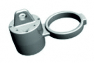 Ringgewicht aus Stahl kunststoffummantelt | 57 mm ca. 500 gr.