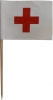 Mini-Fahnen Rotes Kreuz Pack à 50 Stück | 26 x 40 mm