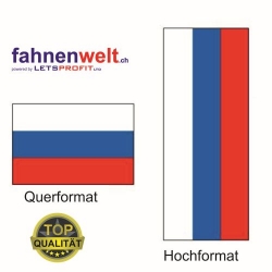 RUSSLAND Fahne in Top-Qualität gedruckt im Hoch- und Querformat | diverse Grössen