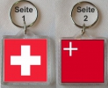 Schlüsselanhänger Schwyz / Schweiz  | 40 x 40 mm