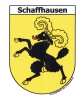 Wappen Schaffhausen Aufkleber Kanton SH | ca. 13.5 x 17.7 cm