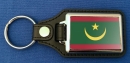 Mauretanien Schlüsselanhänger aus Metall und Kunstleder | ca. 95 X 37  mm