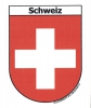 Wappen Schweiz Aufkleber CH | 6.5 x 8.5 cm