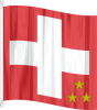 TF Fahne Schweiz CH gedruckt | 150 x 150 cm