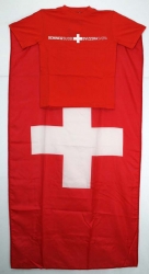 Schweizer T-Shirt mit Schweizerfahne | div. Grössen