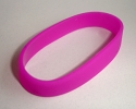 Silikon Armband violett