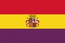 Zweite Spanische Republik Fahne aus Stoff | 90 x 150 cm