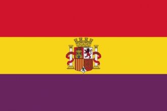 Zweite Spanische Republik Fahne aus Stoff | 60 x 90 cm
